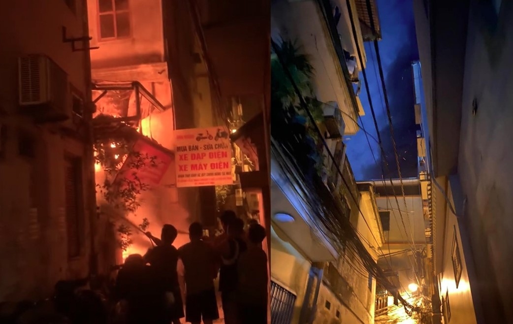 A boarding house fire leaves 14 dead in Hanoi on May 24, 2024