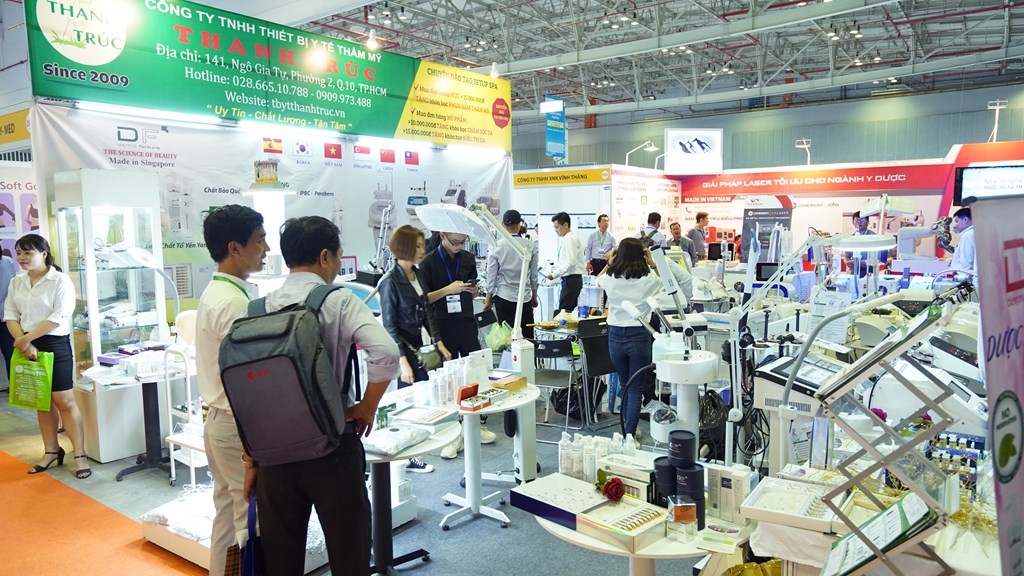 Vietnam Medipharm Expo 2023 displays a broad range of products, attracting more than 12,000 visitors.