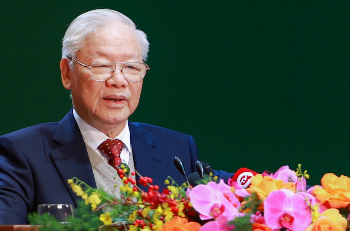 General Secretary of the Communist Party of Vietnam Central Committee Nguyen Phu Trong