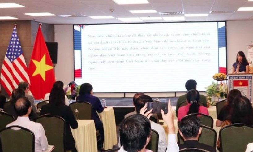 The July 9 gathering held by the HCM City Union of Friendship Organisations to mark the 248th Independence Day of the US (Photo: VNA)