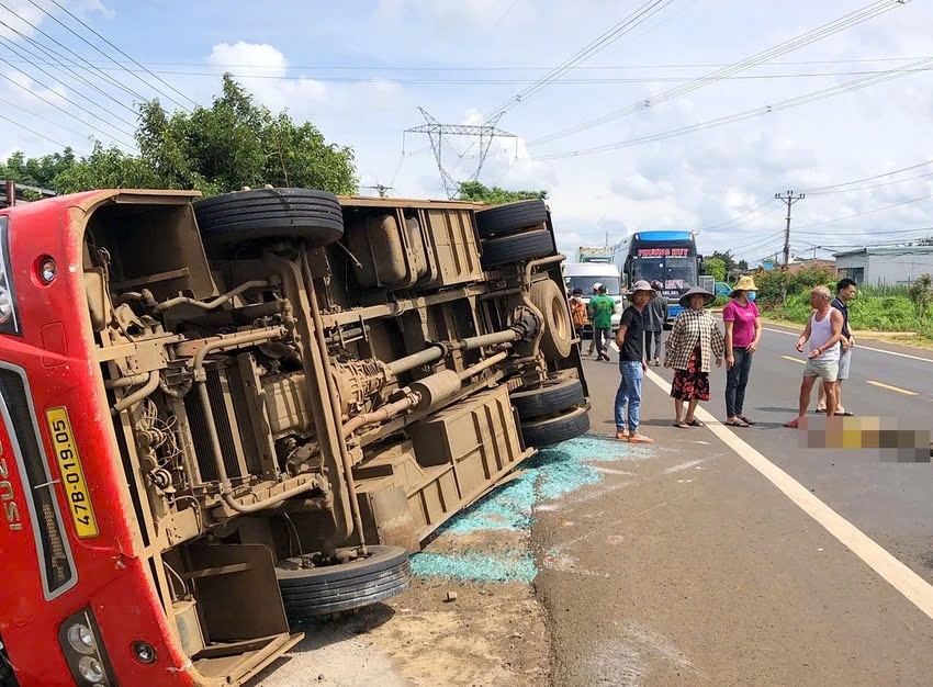 At the scene of the accident. (Photo: plo.vn)