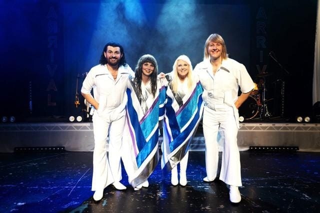 Swedish band ARRIVAL will perform ABBA hits across Vietnam this October. (Photo courtesy of the organizers)