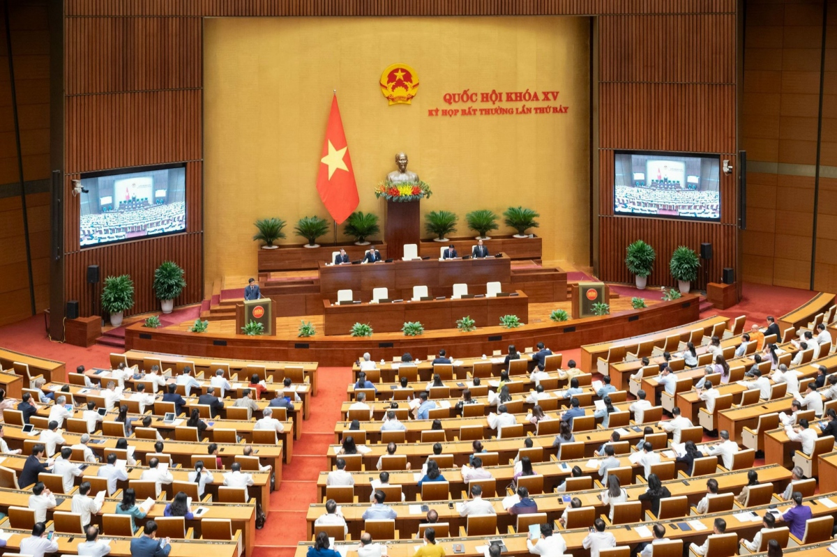 An overview of the seventh extraordinary session of the National Assembly in May 2024