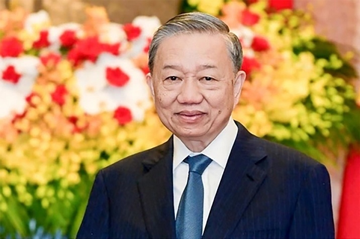 Party General Secretary and President To Lam of Vietnam 