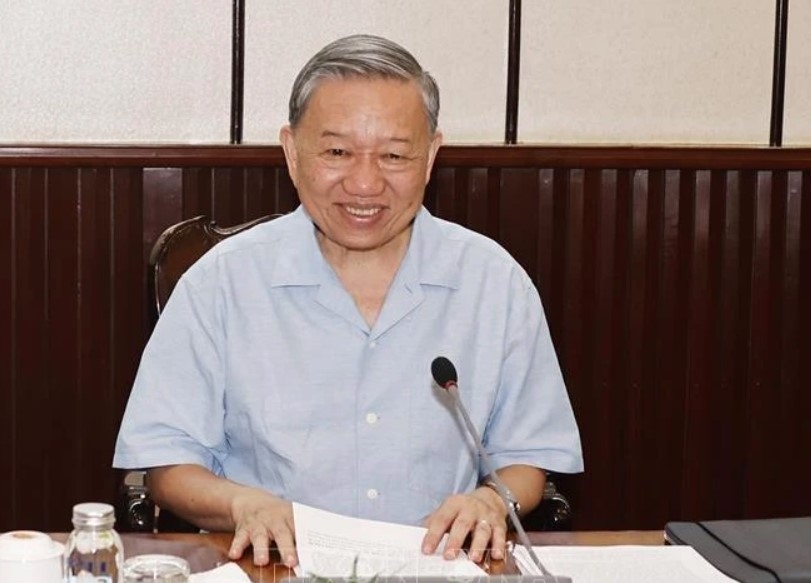 Party General Secretary and State President To Lam. (Photo: VNA)