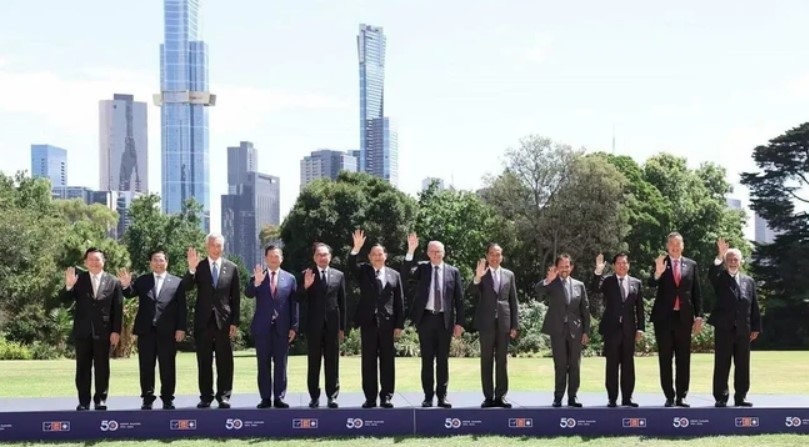 Australian Prime Minister Anthony Albanese, heads of delegations and the ASEAN Secretary-General attend the ASEAN-Australia Special Summit to commemorate the 50th anniversary of ASEAN-Australia Dialogue Relations (Photo: VNA).