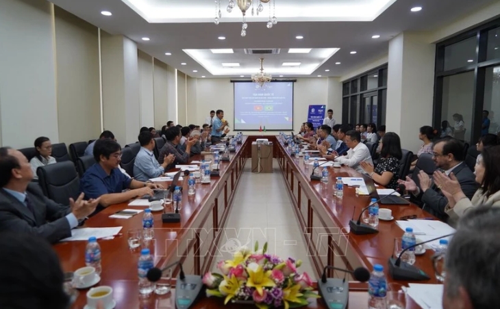 The international seminar on the Vietnam-Brazil relationship held in Hanoi on August 2.