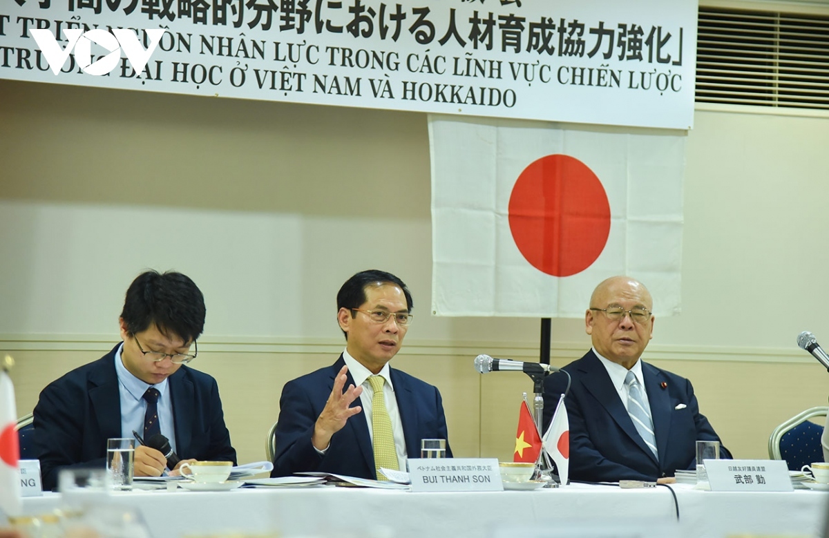 Foreign Minister Bui Thanh Son speaks at the seminar