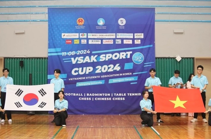 VSAK SPORT CUP 2024 kicks off in the RoK on August 11. (Photo: baoquocte.vn)