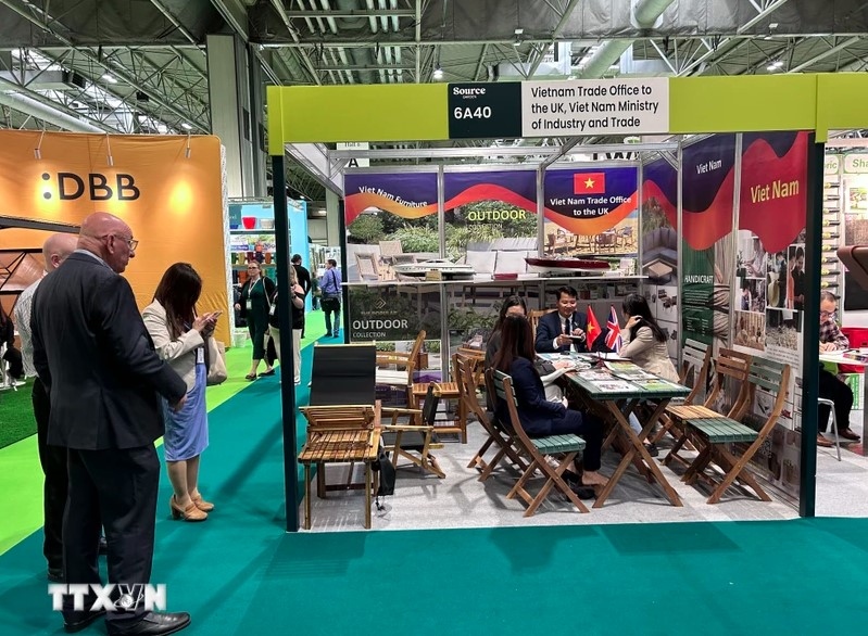 Vietnamese booths capture great attention of UK retailers