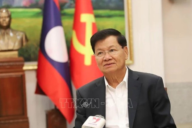 General Secretary of the Lao People’s Revolutionary Party Central Committee and President of Laos Thongloun Sisoulith (Photo: VNA)