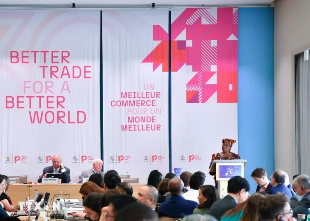 At the WTO Public Forum 2024