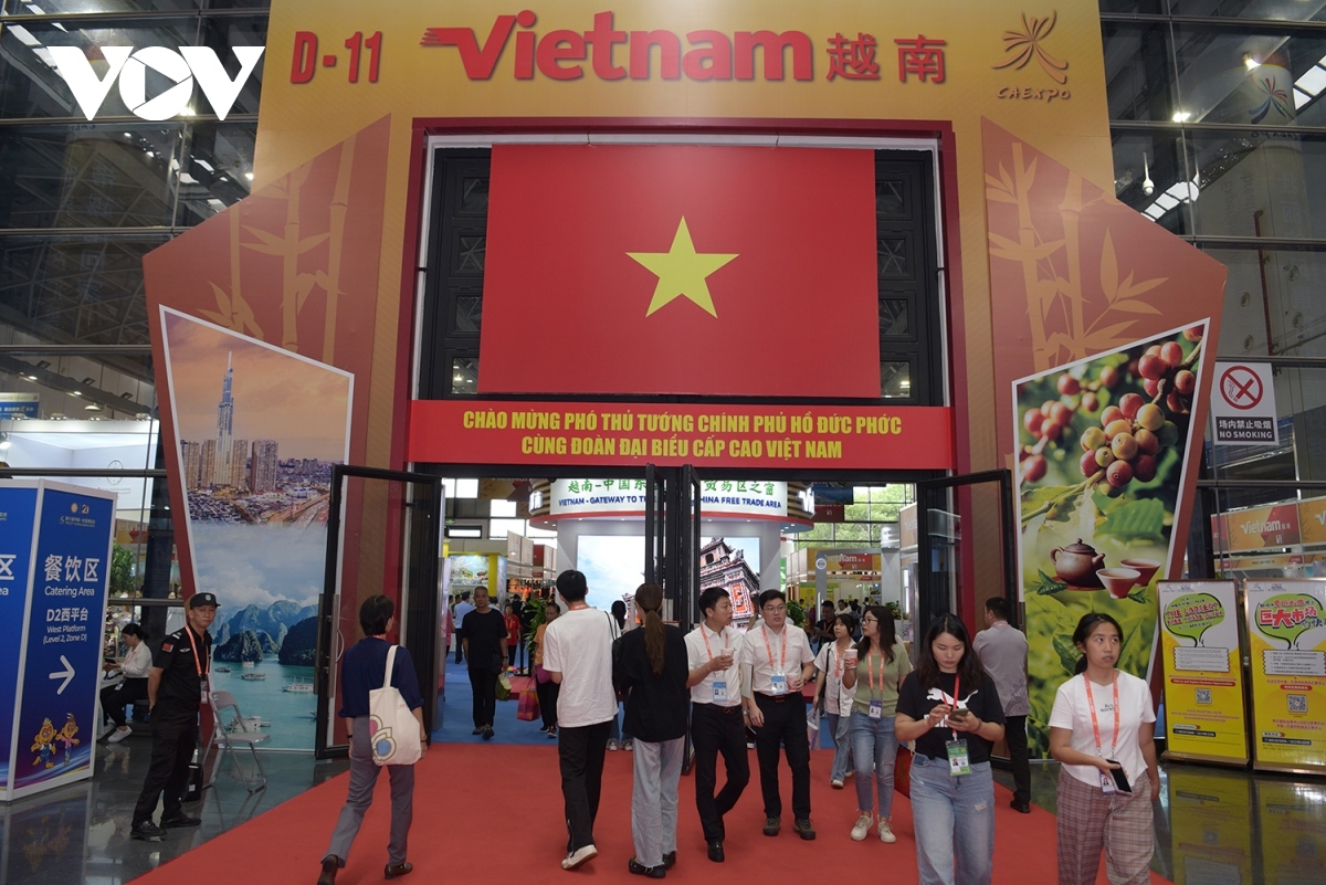 The Vietnamese pavilion is one of the largest of its kind at CAEXPO this year.