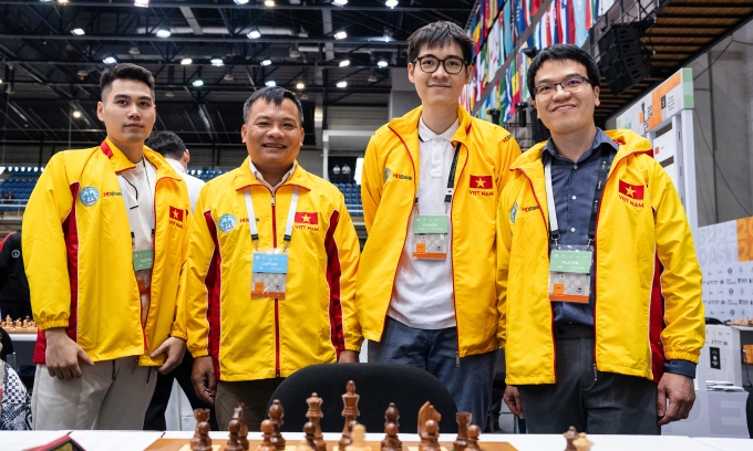 Vietnam enjoys strong start to Chess Olympiad 2024. (Photo courtesy of FIDE)