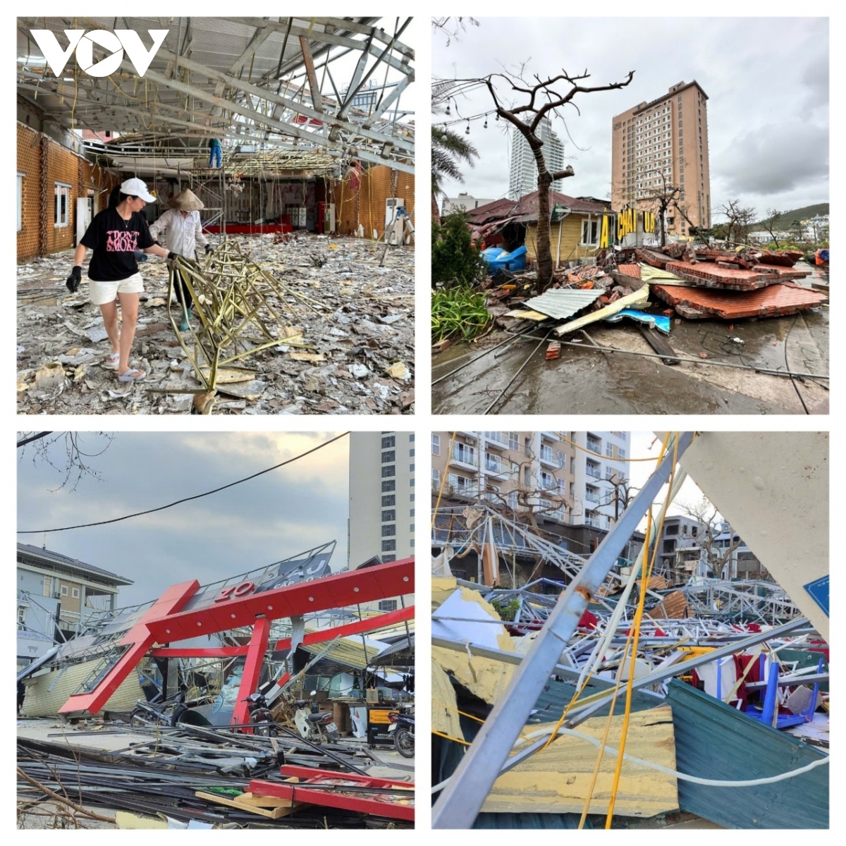 The northeastern province of Quang Ninh has launched a three-day clean-up campaign for the storm-battered Ha Long Bay and many areas which have been heavily impacted by typhoon Yagi.