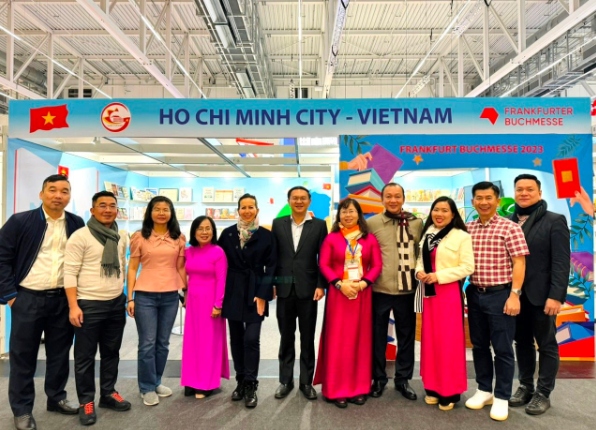 A delegation from Ho Chi Minh City attends the Frankfurt Book Fair 2023
