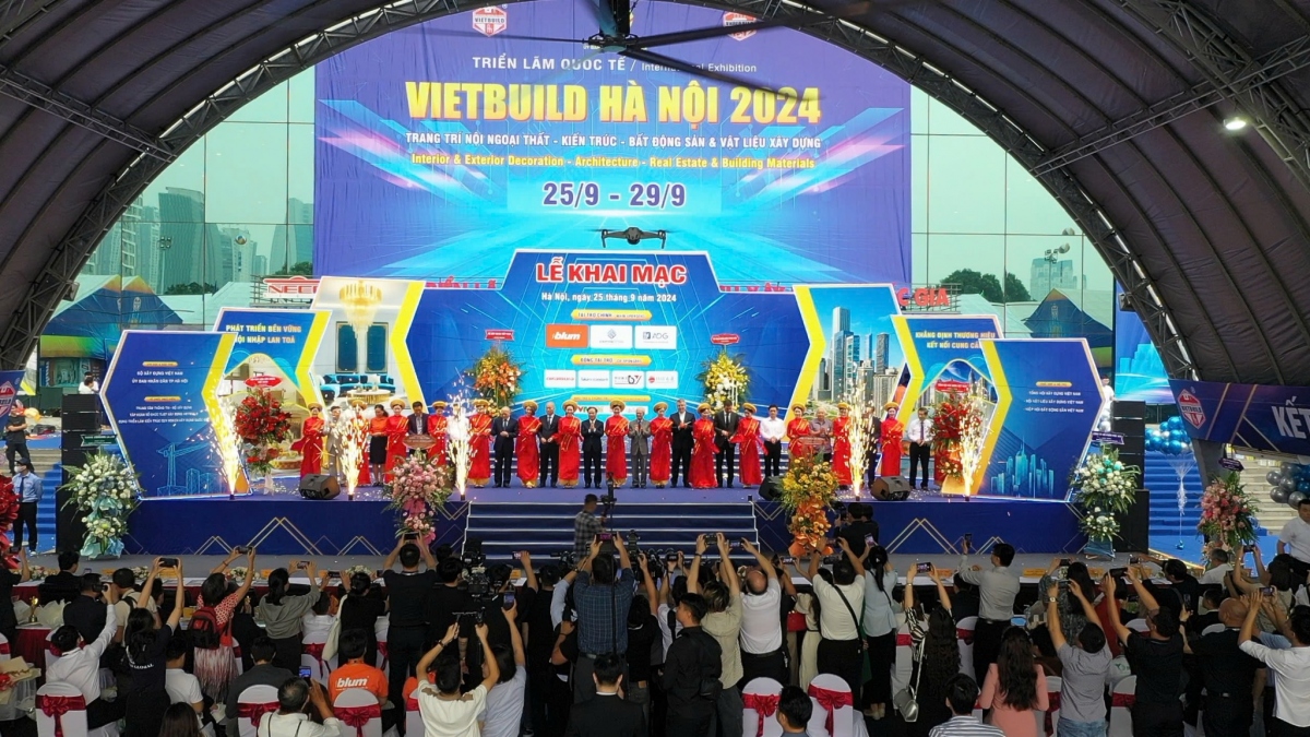 The third Vietbuild Hanoi opens in the capital city on September 25. (Photo courtesy of the organizers)