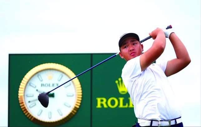 Nguyen Anh Minh will compete in Junior Presidents Cup 2024. (Photo courtesy of the organizers)