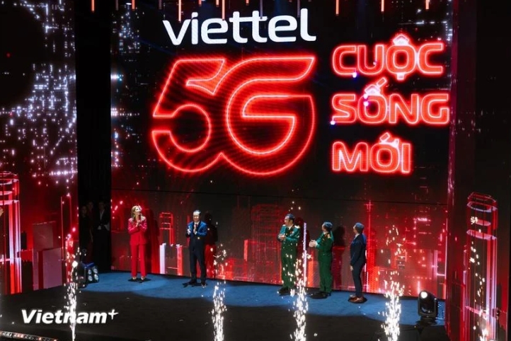 The launch of the 5G network of Viettel on October 15