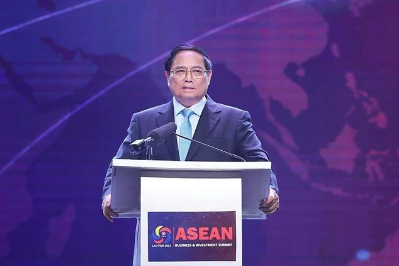 Prime Minister Pham Minh Chinh on October 8 speaks at the ASEAN Business and Investment Summit (ASEAN BIS).