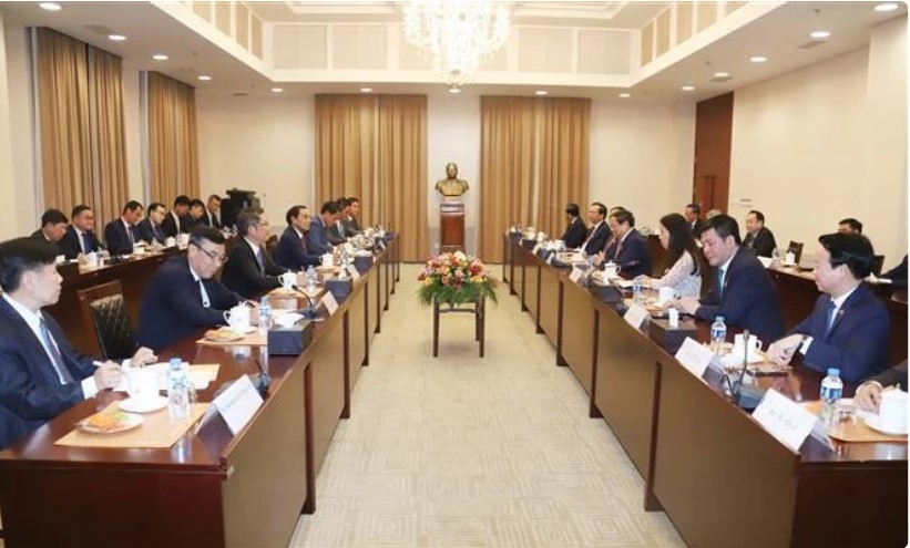 At the meeting (Photo: VNA)