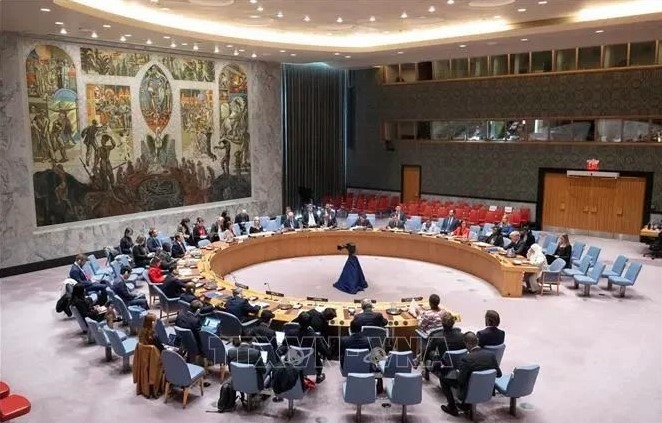 At the UNSC's open debate (Photo: VNA)
