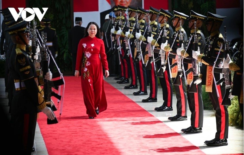 Vice State President Vo Thi Anh Xuan is on a trip to Indonesia from September 19-21 to attend the inauguration ceremony of Indonesian President Prabowo Subianto.