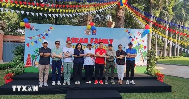 ASEAN ambassadors at the event