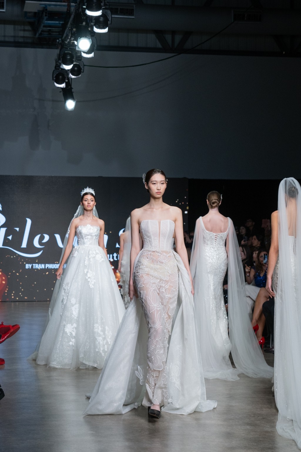 The fashion show features the collection "Radiant Symphony" which is made up of a total of 12 designs.