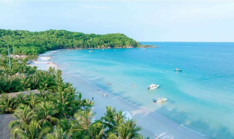 Breathtaking view of Kem Beach (Photo: thanhnien.vn)