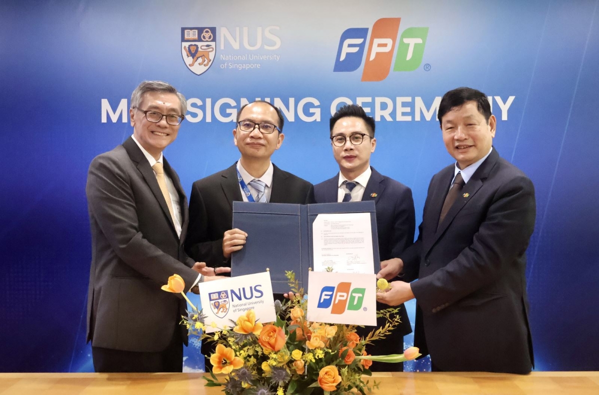 An overview of the signing ceremony