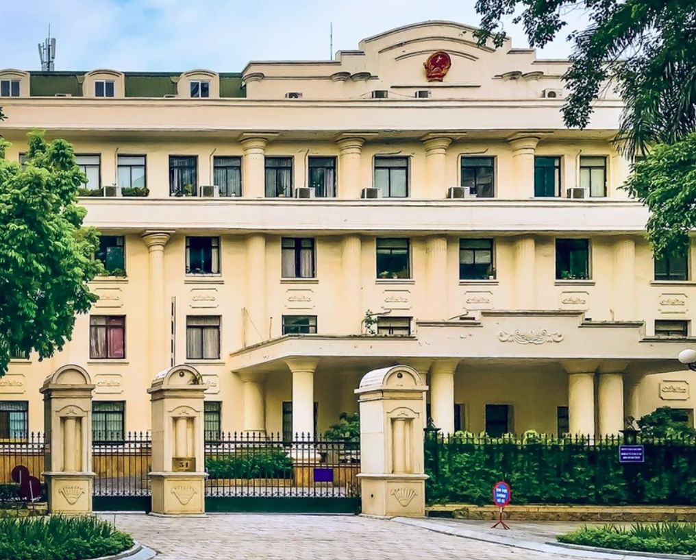 At the headquarters of the Ministry of Industry and Trade (MOIT)