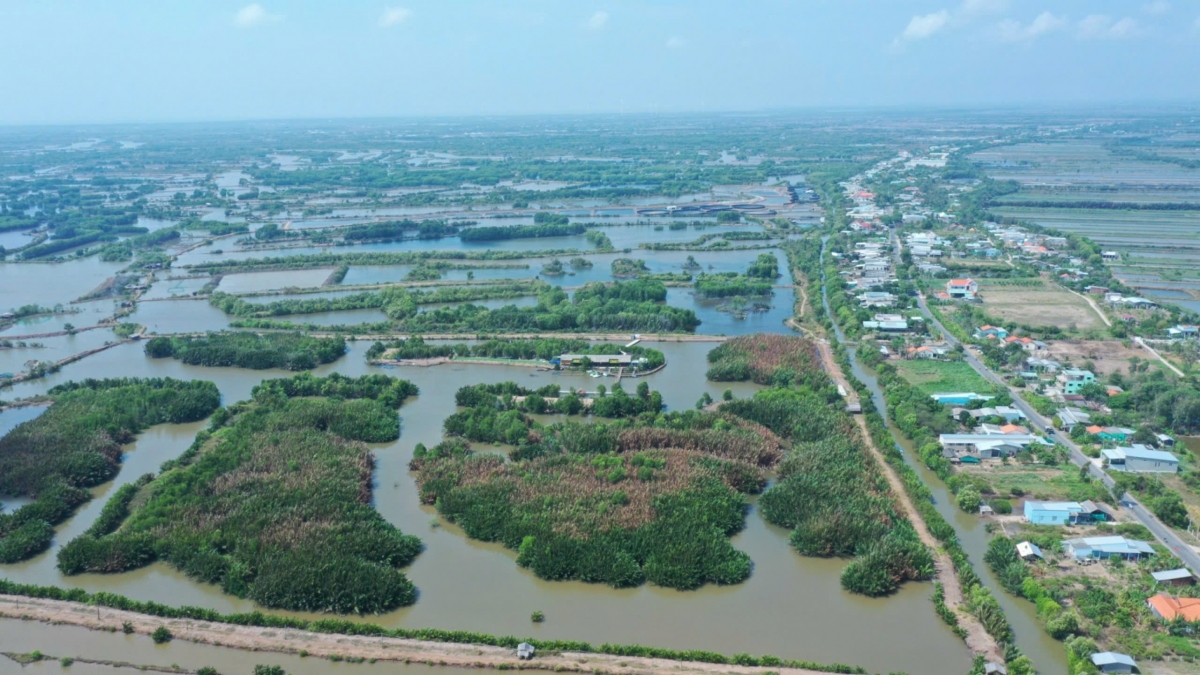 Diện mạo vùng nông thôn 3 huyện ven biển của tỉnh Bến Tre đang khởi sắc