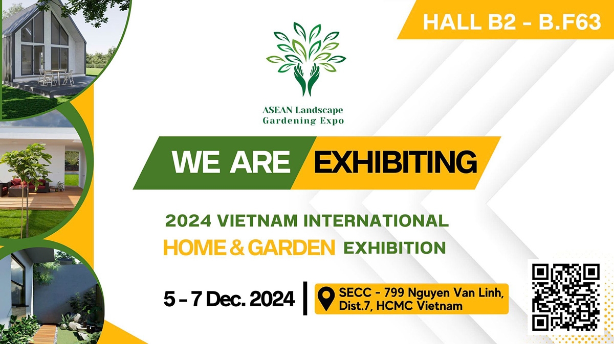 Vietnam Home &amp; Garden Expo 2024 is scheduled to take place in Ho Chi Minh City from December 5-7. (Photo: VINEXAD)