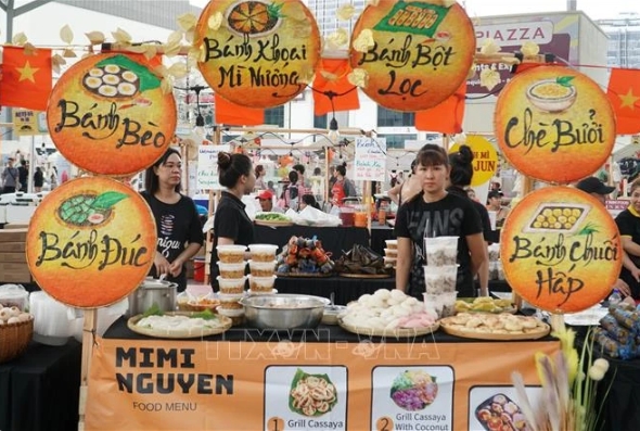 A stall at the festival in Kuala Lumpur