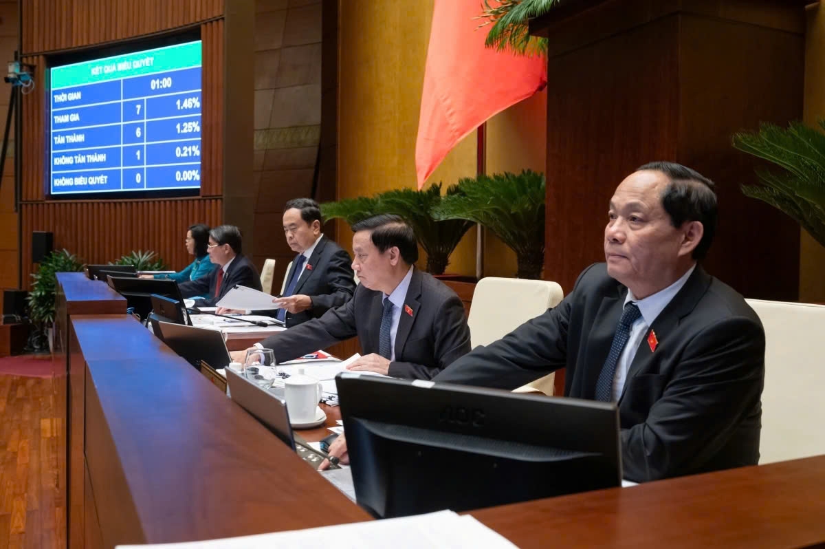 National Assembly deputies press the button passing a law that requests foreign e-commerce platforms to pay tax on behalf of sellers