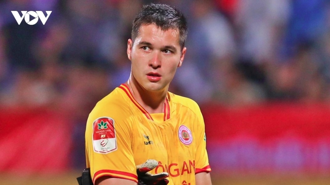 Goalkeeper Filip Nguyen has been named as the Vietnamese player with the highest market value, according to Transfermarkt.