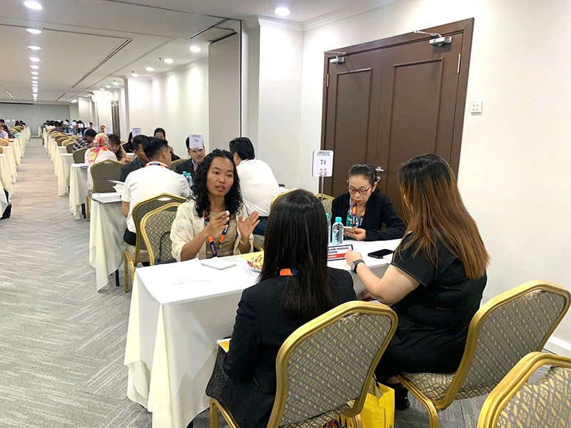 Representatives from various Malaysian firms are expected to deliver presentations on their services and products at the event (Photo: baodautu.vn)
