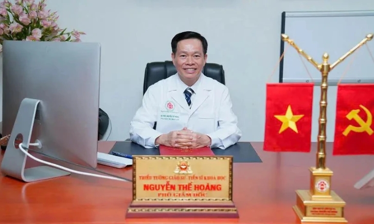 Major General, Professor, Dr. Nguyen The Hoang, Deputy Director of Military Central Hospital 108 (Source: Military Central Hospital 108)