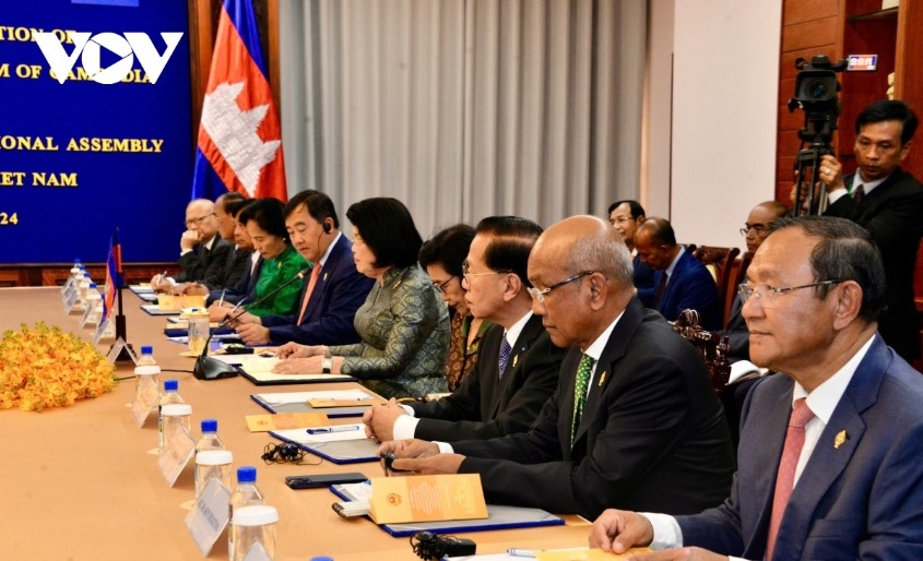 The Cambodian NA delegation