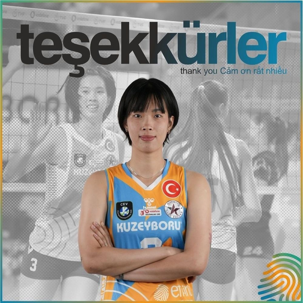 Volleyball star Thanh Thuy says goodbye to Turkish club Kuzeyboru 