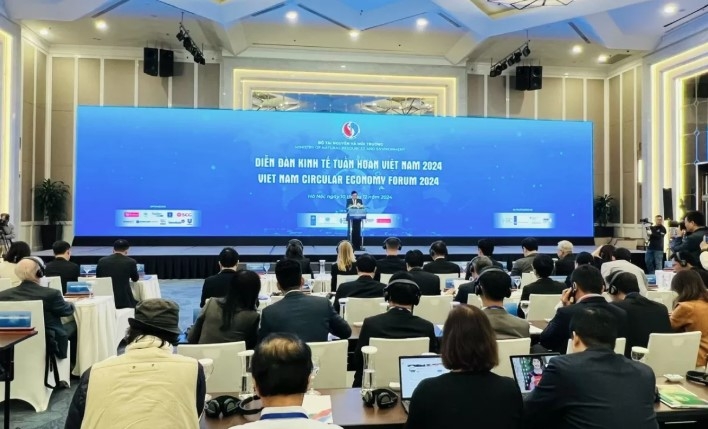 The Vietnam Circular Economy Forum 2024 aims to propose innovative solutions to promote circular economy development in Vietnam (Photo: congthuong.vn)