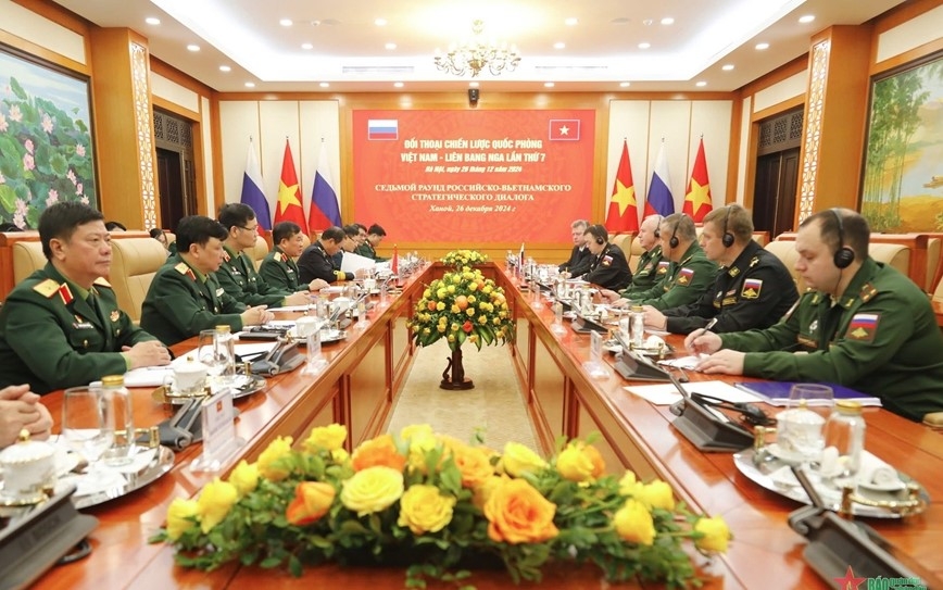 At the 7th Vietnam - Russia Defence Strategy Dialogue  (Photo: qdnd.vn)