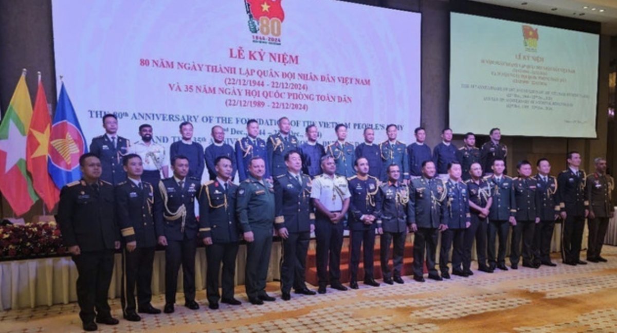 At the celebration in Myanmar on December 19. (Photo: VNA)