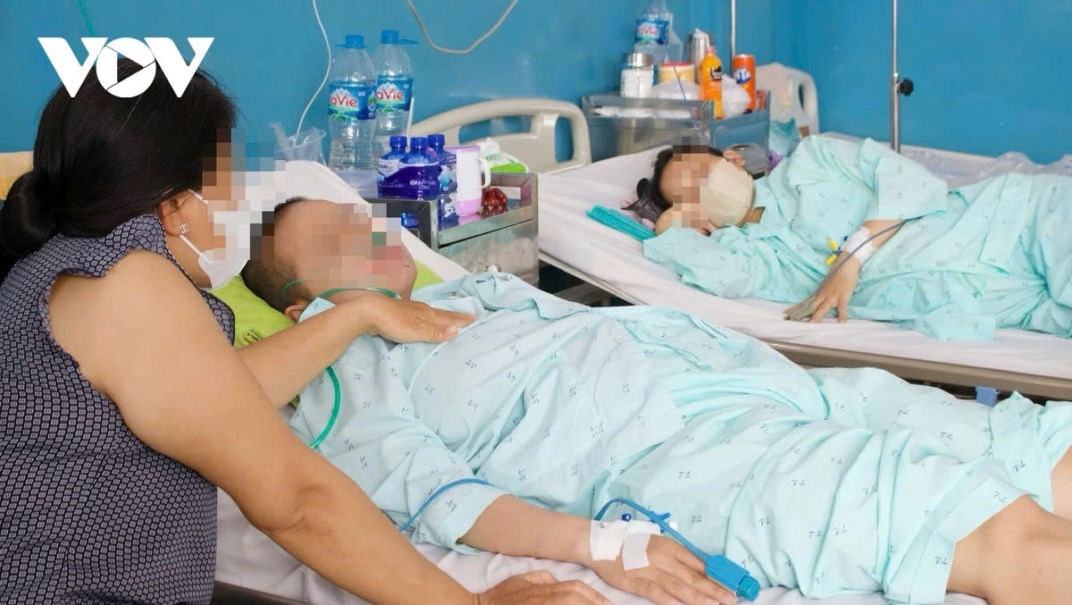 Taking care of a patient infected with measles in HCM City
