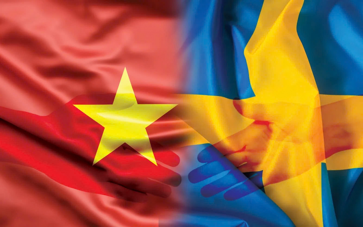Vietnam and Sweden celebrate 55 years of their diplomacy in January 2024. (Illustration by VNA)