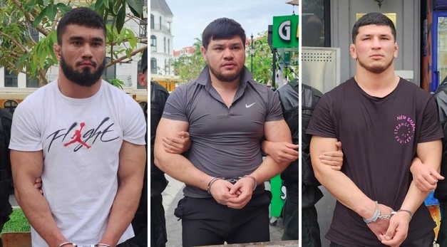 Three Uzbek nationals are arrested for consuming counterfeit money (Photo: nld.com.vn)