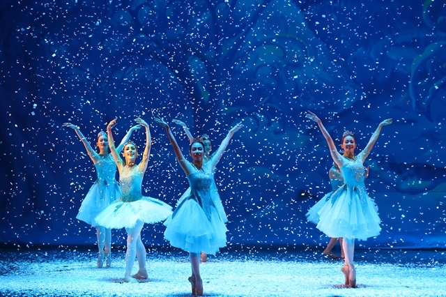 The HCM City Ballet Symphony Orchestra and Opera will perform the world-famous classical ballet The Nutcracker at the Opera House on December 6, 7 and 8 to welcome the Christmas season. (Photo courtesy of HBSO)