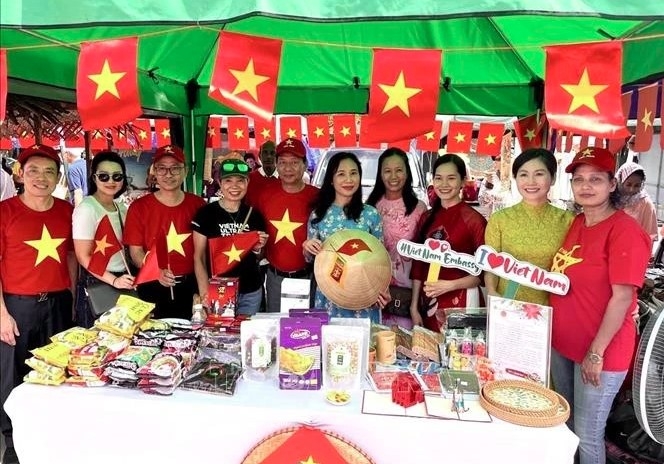 A Vietnamese booth at 2024 Cultural Festival in Colombo