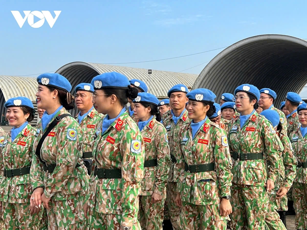 Female Vietnamese peacekeepers are ready for new, challenging tasks